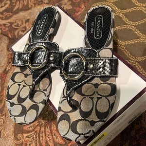 Ladies Coach Sandals
